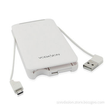 Custom-made Hot Selling Unique Design Slim Portable Power Bank for iPhone